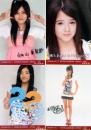 カレンダー『AKB48xB.L.T.2009 CALENDAR』 付録生写真 4枚セット [その他生写真類]