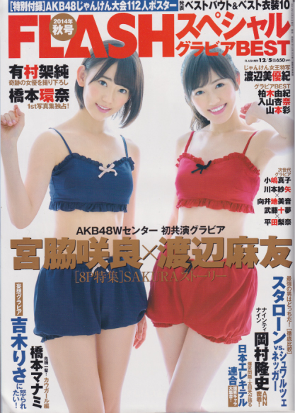  FLASHスペシャル (フラッシュ・スペシャル) グラビアBEST 2014年12月5日号 (2014年秋号) 雑誌