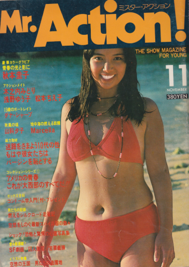  ミスター・アクション/Mr. Action! 1976年11月号 (通巻14号) 雑誌