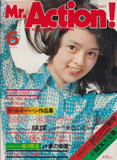  ミスター・アクション/Mr. Action! 1975年10月号 (２巻 3号) 雑誌