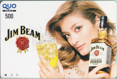ローラ サントリー JIM BEAM/ジムビーム クオカード