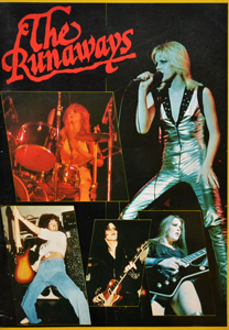 ランナウェイズ The Runaways 1977日本ツアー・パンフレット コンサートパンフレット