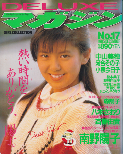  DELUXEマガジン 1985年12月号 (No.17) 雑誌