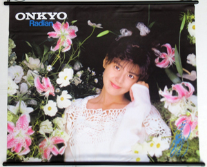 南野陽子 ONKYO Radian タペストリー その他のグッズ