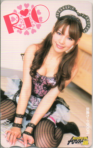 Rio ヤングアニマル嵐 図書カード