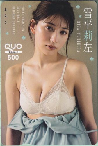 雪平莉左 ヤングチャンピオン 2022年10月25日号 (No.21) クオカード