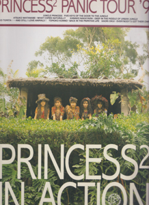 プリンセス・プリンセス PRINCESS2 PANIC TOUR ’92 PRINCESS2 IN ACTION コンサートパンフレット