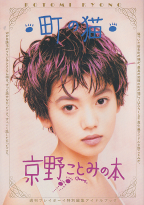 京野ことみ 町の猫 -週刊プレイボーイ特別編集アイドルブック- 写真集