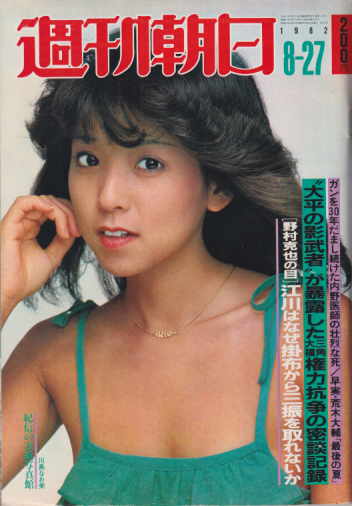  週刊朝日 1982年8月27日号 (87巻 38号 通巻3373号) 雑誌