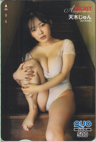 天木じゅん 週刊アサヒ芸能増刊 アサ芸Secret!/シークレット クオカード