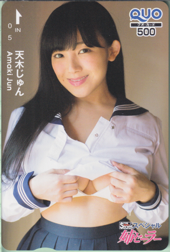 天木じゅん アサ芸Secret!スペシャル 姉セーラー クオカード