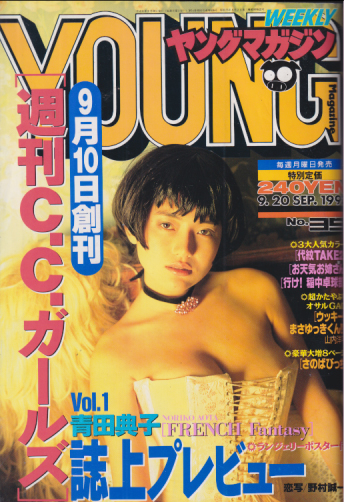  週刊ヤングマガジン 1993年9月20日号 (No.39) 雑誌