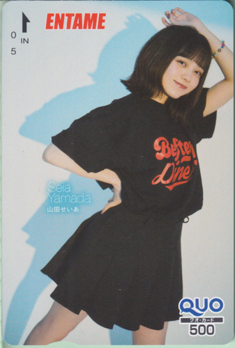 山田せいあ ENTAME (エンタメ) クオカード