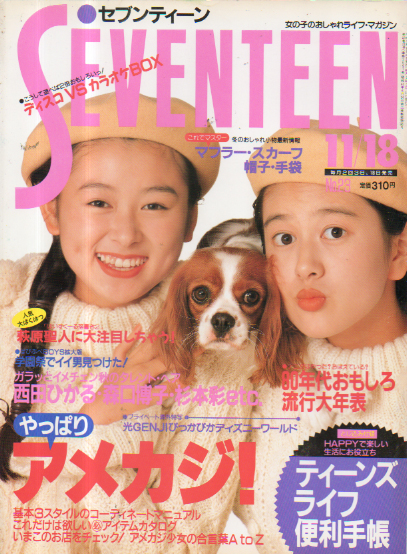  セブンティーン/SEVENTEEN 1990年11月18日号 (通巻1067号) 雑誌