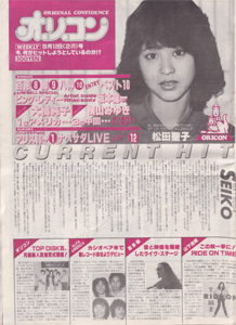  オリコン・ウィークリー/Oricon 1980年9月12日号 (56号) 雑誌