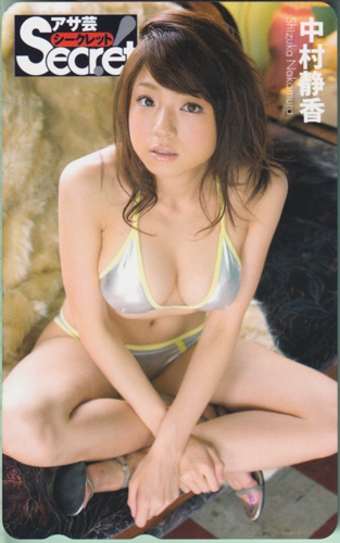 中村静香 週刊アサヒ芸能増刊 アサ芸Secret!/シークレット テレカ