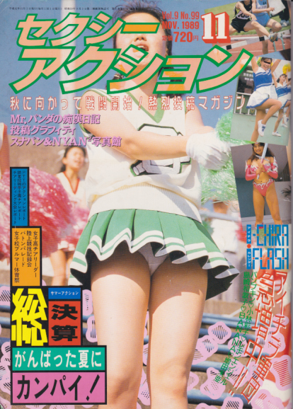 セクシーアクション 1989年11月号 雑誌