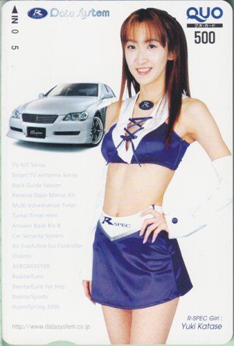 片瀬ゆき データシステム R-SPEC Data System クオカード