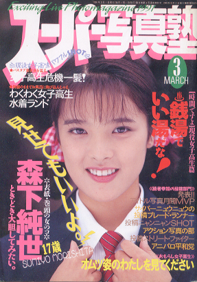  スーパー写真塾 1991年3月号 雑誌