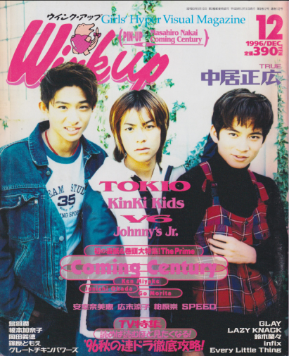  ウインク・アップ/Wink up 1996年12月号 雑誌