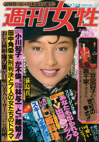  週刊女性 1983年11月1日号 (1306号) 雑誌