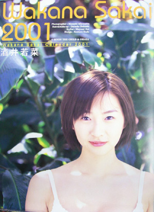 酒井若菜 2001年カレンダー カレンダー