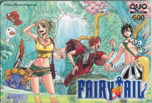 ナツ・ドラグニル, ほか 週刊少年マガジン (「 FAIRY TAIL-フェアリーテイル-」) クオカード