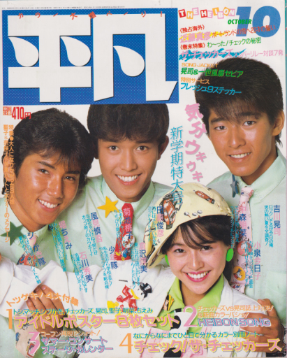 月刊平凡 1984年10月号 雑誌