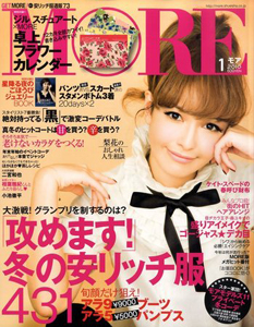  モア/MORE 2010年1月号 (No.391) 雑誌