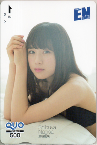 渋谷凪咲 ENTAME (エンタメ) 2016年2月号 クオカード