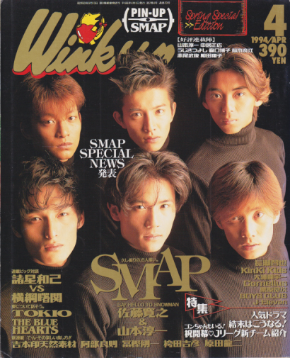 ウインク・アップ/Wink up 1994年4月号 雑誌