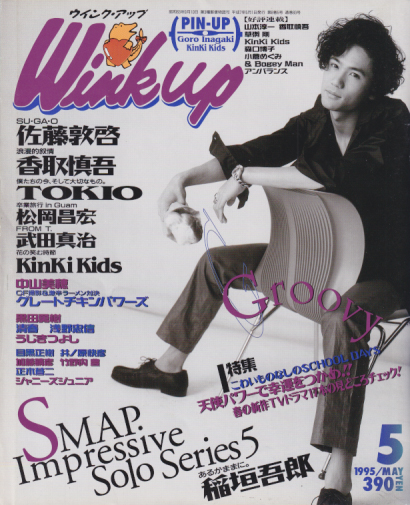  ウインク・アップ/Wink up 1995年5月号 雑誌