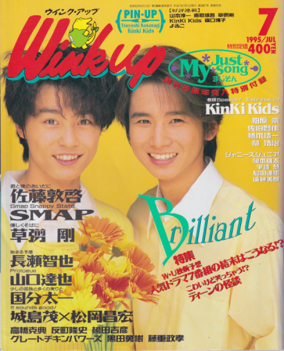 ウインク・アップ/Wink up 1995年7月号 雑誌