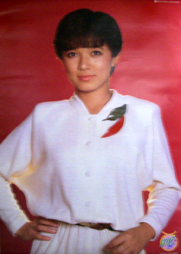 榊原郁恵 COLUMBIA RECORDS ポスター