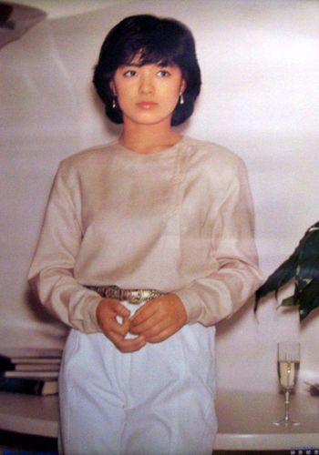 榊原郁恵 COLUMBIA RECORDS ポスター