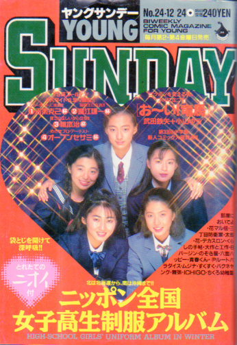  週刊ヤングサンデー 1993年12月24日号 (No.24) 雑誌