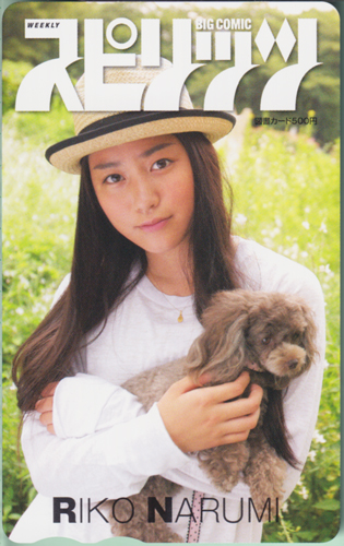 成海璃子 ビッグコミックスピリッツ 2008年10月6日号 (No.43) 図書カード