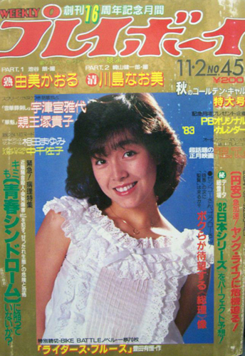  週刊プレイボーイ 1982年11月2日号 (No.45) 雑誌