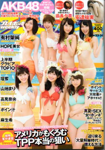  週刊プレイボーイ 2013年8月26日号 (No.33・34) 雑誌