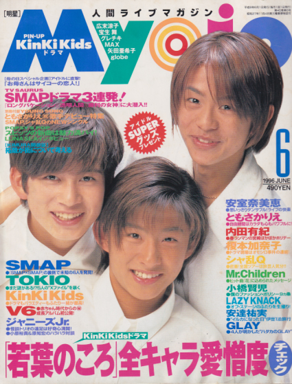  Myojo/月刊明星 1996年6月号 雑誌