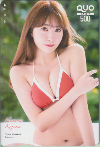 小嶋陽菜 週刊ヤングマガジン 2024年12月9日号 (No.52) クオカード