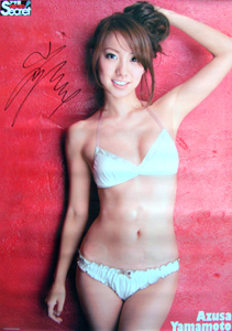 なーちゃんさん山本梓アサ芸シークレット特大ポスター 山本梓 アサ芸Secret 等身大ポスター グラビア 水着 - メルカリ