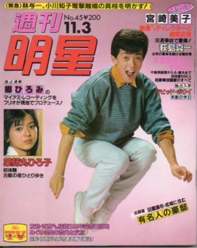  週刊明星 1983年11月3日号 (通巻1294号) 雑誌