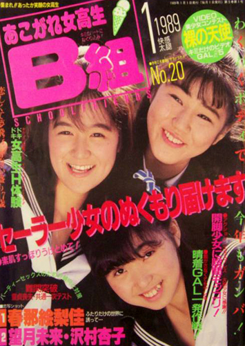  あこがれ女高生B組 1989年1月号 (No.20) 雑誌