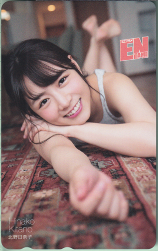 北野日奈子 ENTAME (エンタメ) テレカ