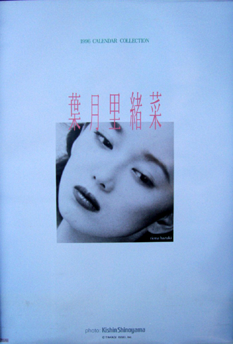 葉月里緒菜(葉月里緒奈) 1996年カレンダー カレンダー