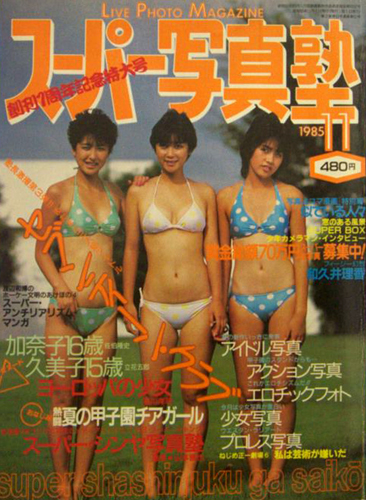  スーパー写真塾 1985年11月号 雑誌