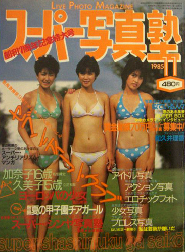 スーパー写真塾 1985年11月号 雑誌