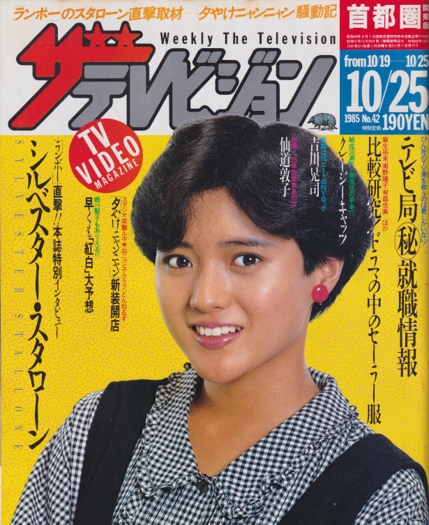  週刊ザテレビジョン 1985年10月25日号 (No.42) 雑誌