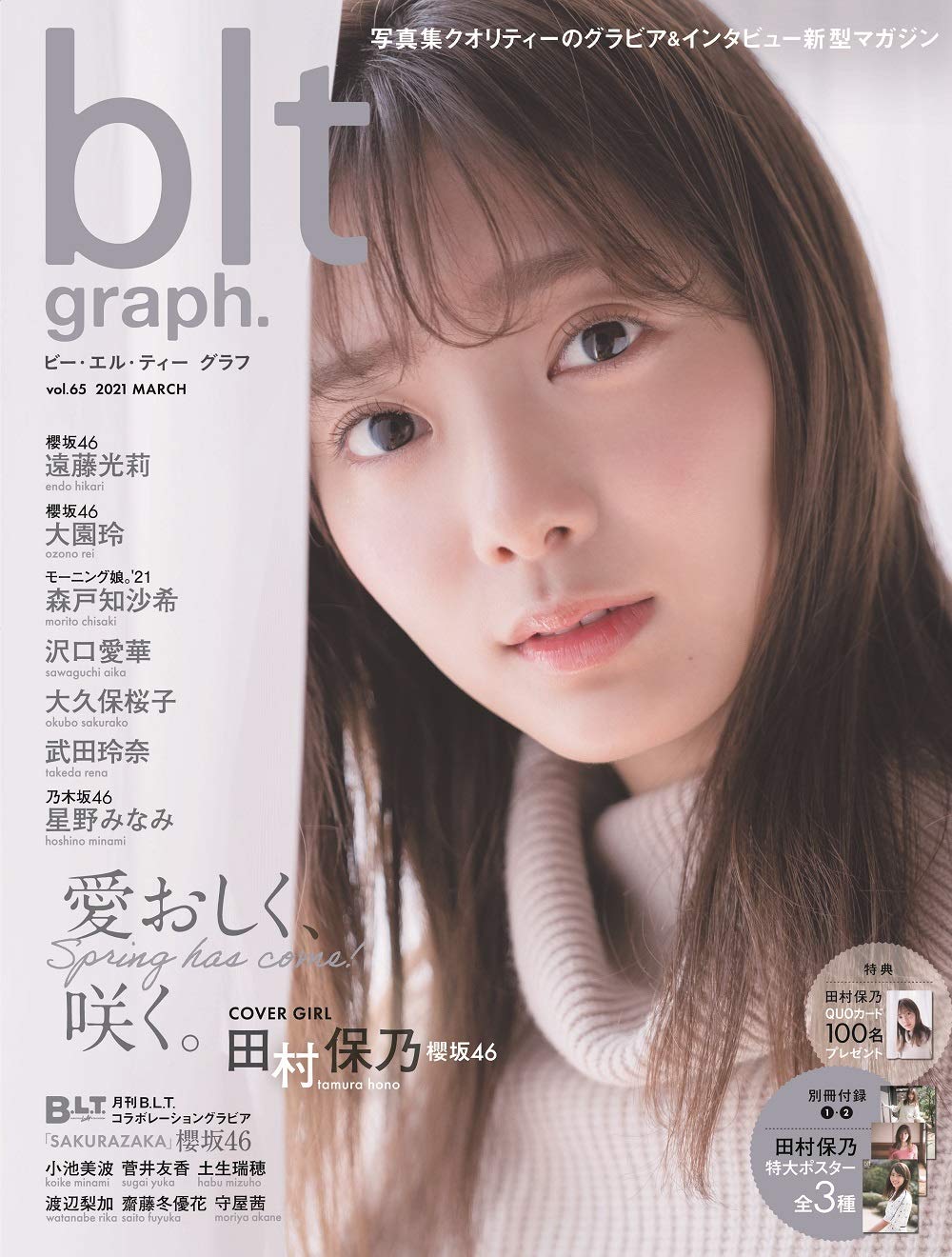  ビー・エル・ティー グラフ/blt graph. 2021年3月号 (vol.65) 雑誌
